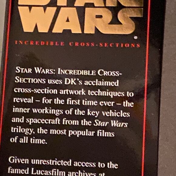 Star Wars Hardcover Book Cross Sections Ultimate Guide Vehicles Spacecraft - Picture 5 of 8